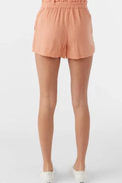 Kids O’Neill Bottoms<GIRL'S CARLITA CRINKLE DOUBLE GAUZE SHORTS