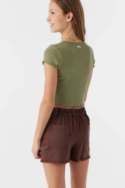 Kids O’Neill Bottoms<GIRL'S CHARLI ULTILITY SHORTS