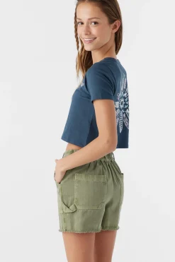 Kids O’Neill Bottoms<GIRL'S CHARLI ULTILITY SHORTS