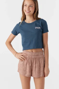 Kids O’Neill Bottoms<GIRL'S GABI LORDES ANIMAL BEACH SHORTS