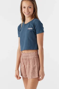 Kids O’Neill Bottoms<GIRL'S GABI LORDES ANIMAL BEACH SHORTS