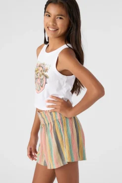 Kids O’Neill Bottoms<GIRL'S GABI STRIPE SHORTS