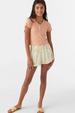 Kids O’Neill Bottoms<GIRL'S GABI TATIANNA FLORAL BEACH SHORTS