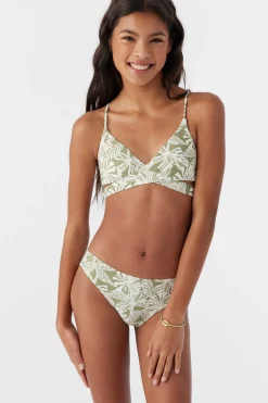 Women/Kids O’Neill Swim Sets|Swim Sets<GIRL'S HALFMOON TROPICAL WRAP TOP SET