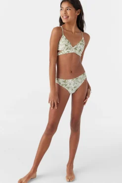 Women/Kids O’Neill Swim Sets|Swim Sets<GIRL'S HALFMOON TROPICAL WRAP TOP SET