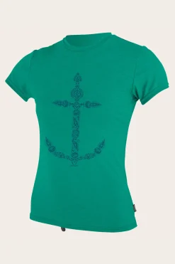 Kids/BOY O’Neill Uv-Sun-Protection Rash Guards|Uv-Sun-Protection Rash Guards<GIRL'S HYBRID S/S SUN SHIRT