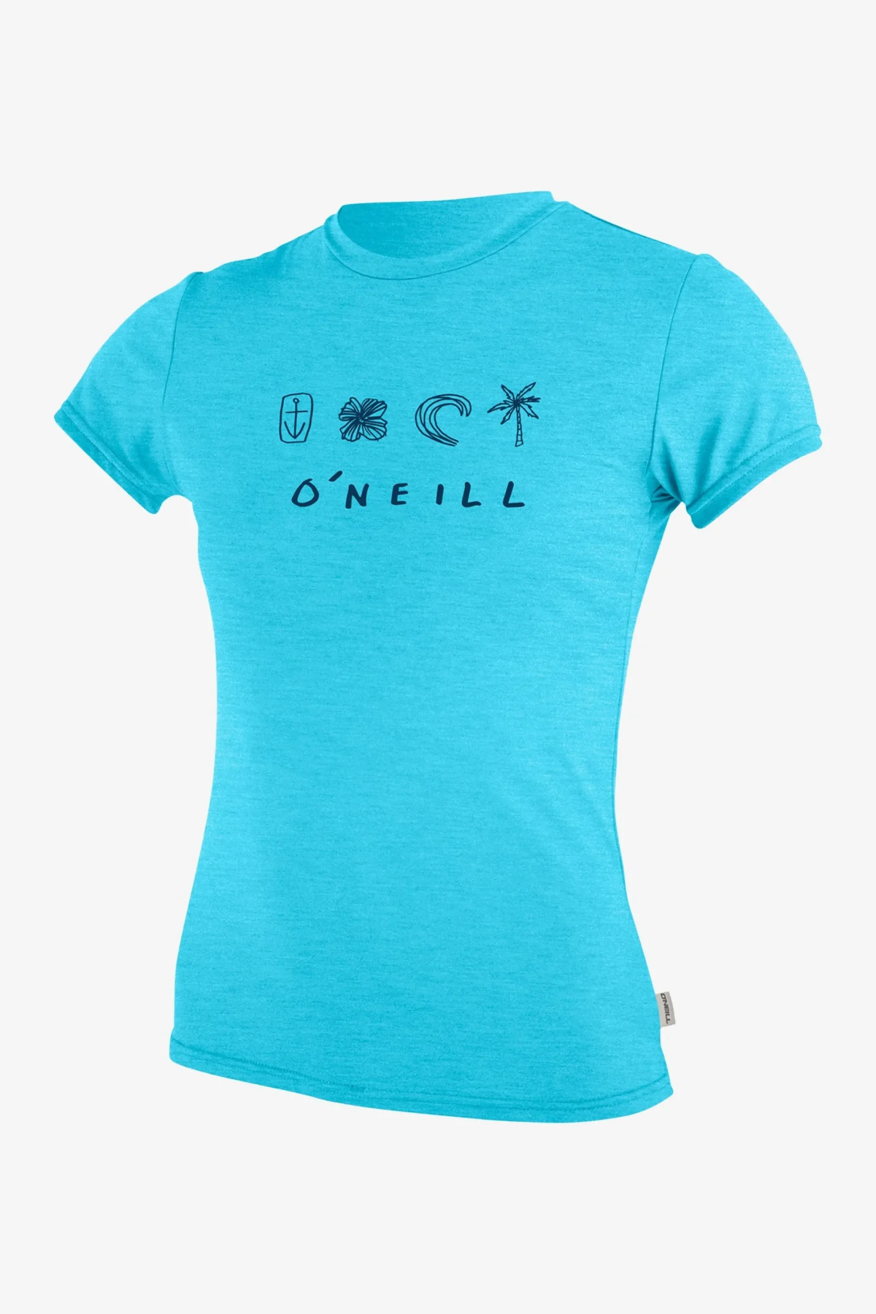 Kids/BOY O’Neill Uv-Sun-Protection Rash Guards|Uv-Sun-Protection Rash Guards<GIRL'S HYBRID S/S SUN SHIRT