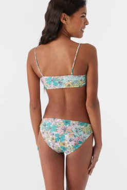 Women/Kids O’Neill Swim Sets|Swim Sets<GIRL'S JANIS FLORAL SQUARE NECK TOP SET