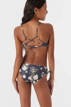 Women/Kids O’Neill Swim Sets|Swim Sets<GIRL'S KENDRA FLORAL MULTI-STRAP HIGH NECK TOP SET