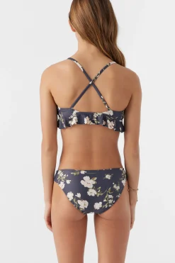 Women/Kids O’Neill Swim Sets|Swim Sets<GIRL'S KENDRA FLORAL PEPLUM TRI TOP SET