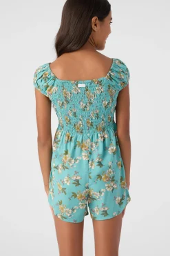 Kids O’Neill Bottoms|Dresses<GIRL'S LOREN WOVEN ROMPER