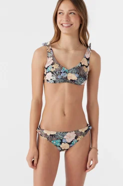 Women/Kids O’Neill Swim Sets|Swim Sets<GIRL'S MACAW TROPICAL HANKY TIE TANK SET
