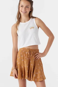 Kids O’Neill Bottoms<GIRL'S MATTIE KIRA FLORAL SKIRT