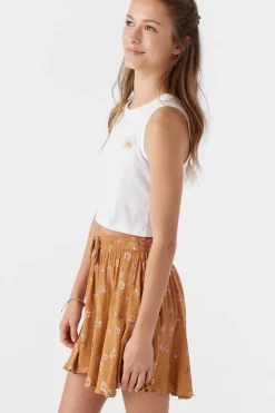 Kids O’Neill Bottoms<GIRL'S MATTIE KIRA FLORAL SKIRT