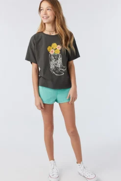 Kids O’Neill Tops<GIRL'S OUT WEST TEE