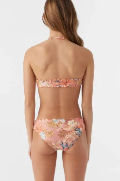Women/Kids O’Neill Swim Sets|Swim Sets<GIRL'S PUNTA TROPICAL RUFFLE EDGE HIGH NECK TOP SET