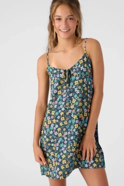 Kids O’Neill Dresses<GIRL'S SALLY LAYLA FLORAL DRESS