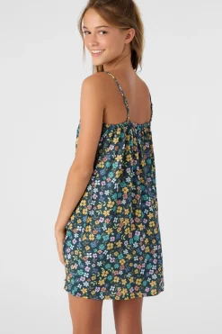 Kids O’Neill Dresses<GIRL'S SALLY LAYLA FLORAL DRESS