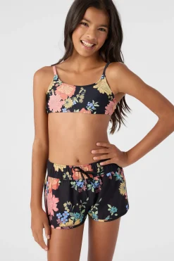 Women/Kids O’Neill Boardshorts|Boardshorts<GIRL'S SALTWATER ESSENTIALS LANE 2" PRINTED BOARDSHORTS