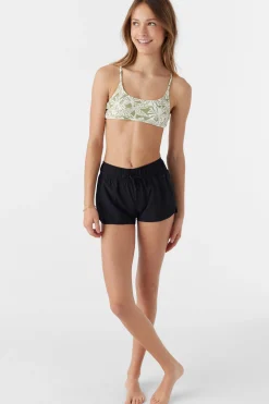 Women/Kids O’Neill Boardshorts|Boardshorts<GIRL'S SALTWATER SOLIDS LANE 2" ELASTIC BOARDSHORTS