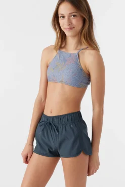 Women/Kids O’Neill Boardshorts|Boardshorts<GIRL'S SALTWATER SOLIDS LANE 2" ELASTIC BOARDSHORTS