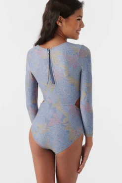 Women/Kids O’Neill One-Pieces|One Pieces<GIRL'S SANDRINE CUT OUT SURF SUIT