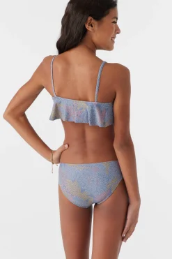 Women/Kids O’Neill Swim Sets|Swim Sets<GIRL'S SANDRINE RUFFLE BRALETTE SWIM SET