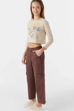 Kids O’Neill Bottoms<GIRL'S SUMMER CARGO PANTS