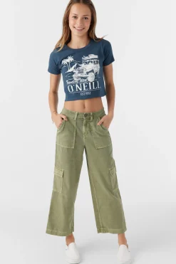 Kids O’Neill Bottoms<GIRL'S SUMMER CARGO PANTS