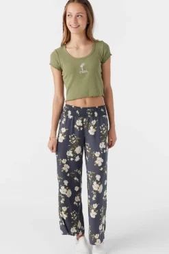 Kids O’Neill Bottoms<GIRL'S TOMMIE KENDRA FLORAL BEACH PANTS