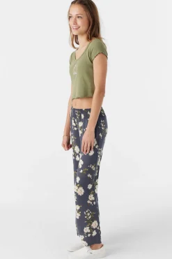 Kids O’Neill Bottoms<GIRL'S TOMMIE KENDRA FLORAL BEACH PANTS