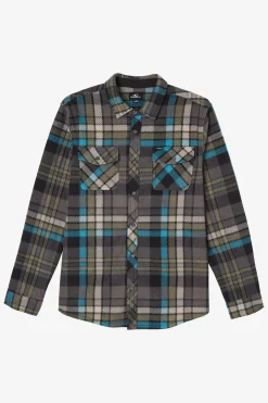 O’Neill Shirts & Flannels<GLACIER PLAID SUPERFLEECE SHIRT