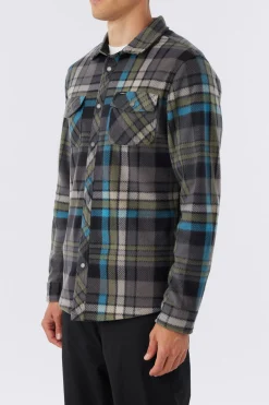 O’Neill Shirts & Flannels<GLACIER PLAID SUPERFLEECE SHIRT