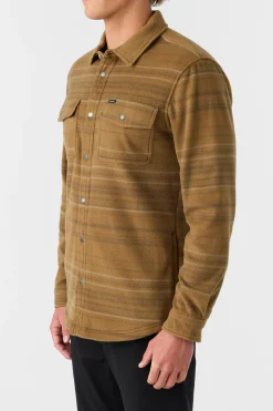 O’Neill Shirts & Flannels<GLACIER STANDARD FIT SUPERFLEECE OVERSHIRT