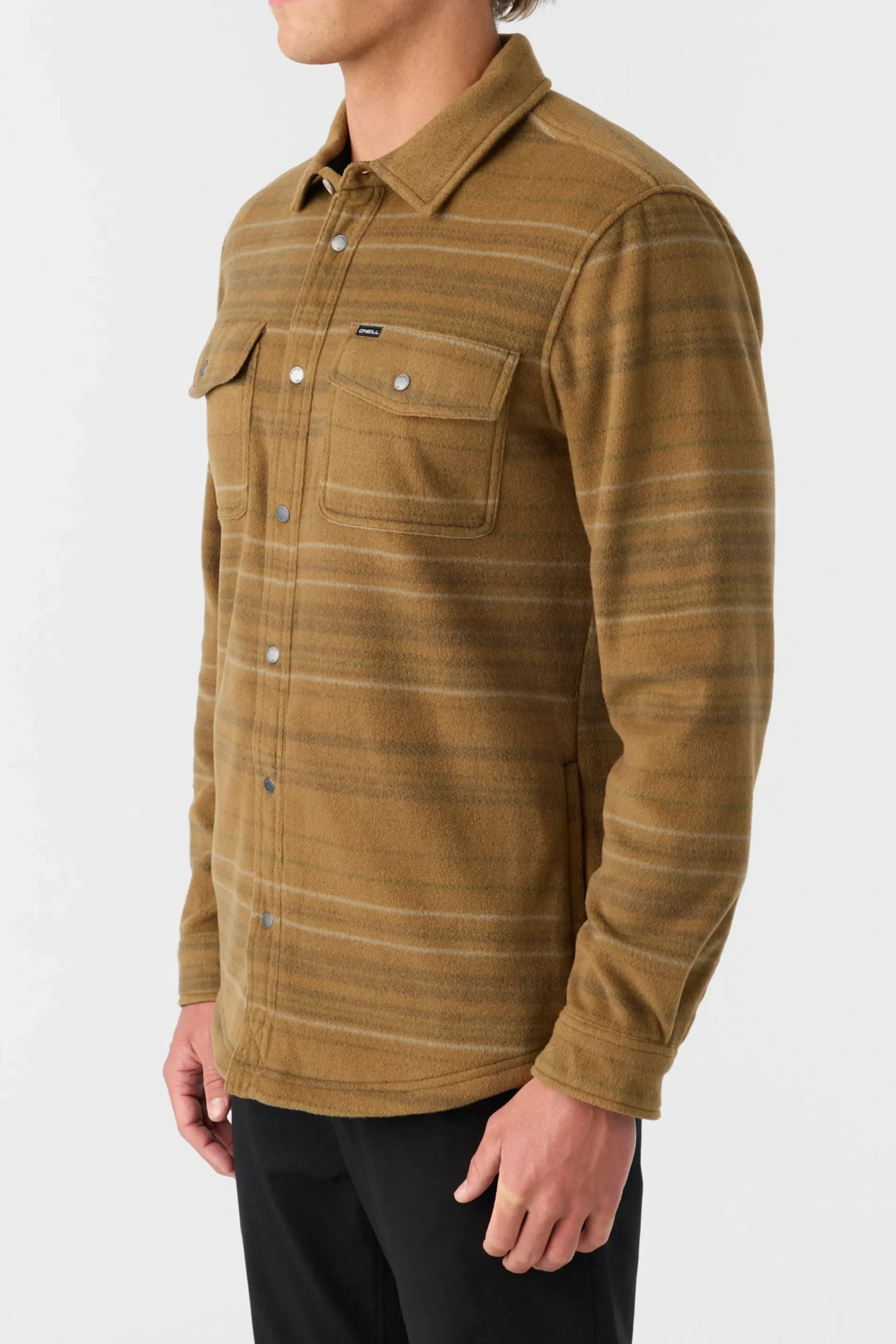 O’Neill Shirts & Flannels<GLACIER STANDARD FIT SUPERFLEECE OVERSHIRT