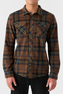 O’Neill Shirts & Flannels<GLACIER STANDARD FIT SUPERFLEECE OVERSHIRT