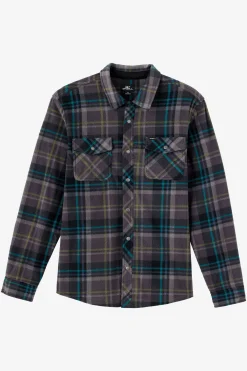 O’Neill Shirts & Flannels<GLACIER STANDARD FIT SUPERFLEECE OVERSHIRT
