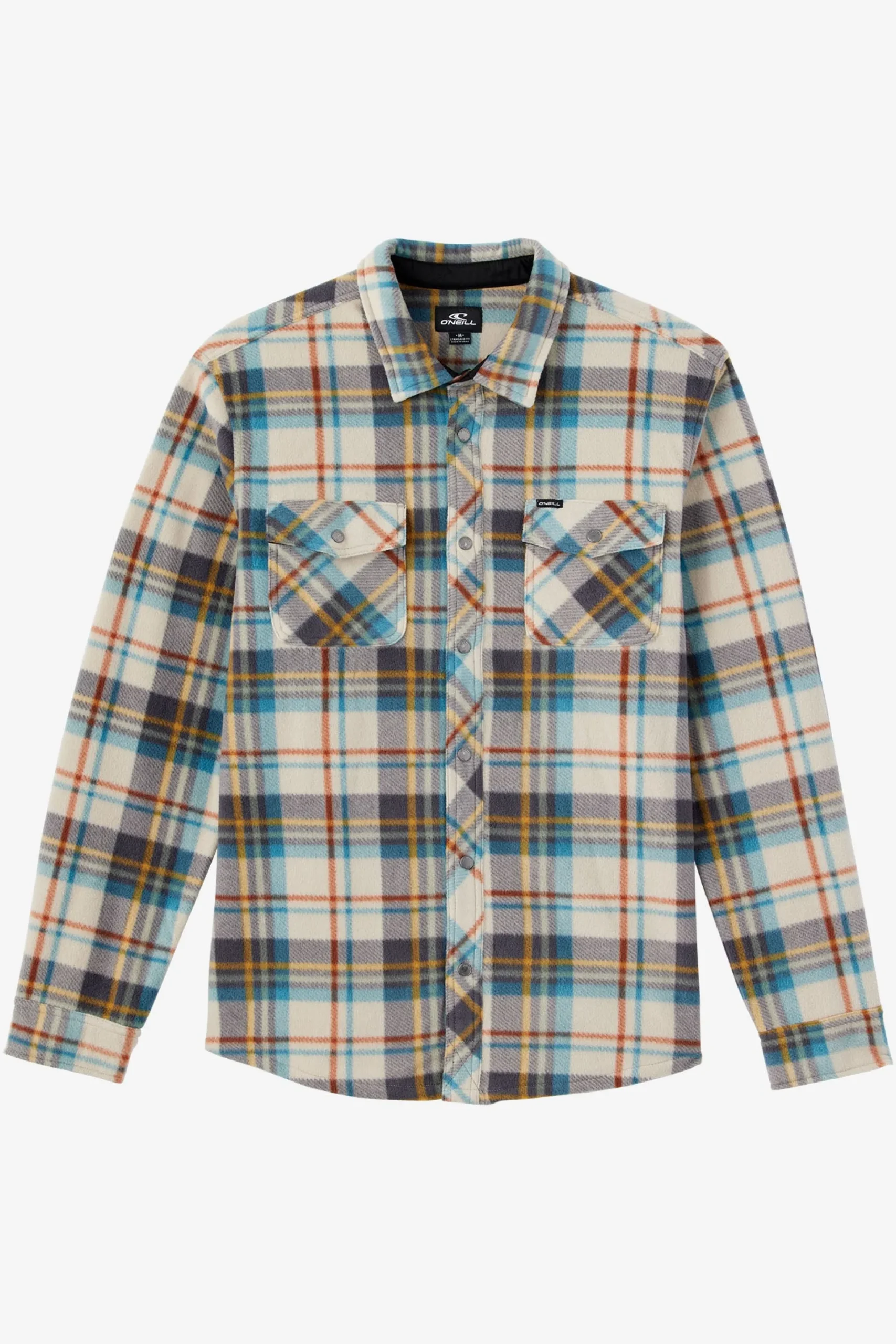 O’Neill Shirts & Flannels<GLACIER STANDARD FIT SUPERFLEECE OVERSHIRT