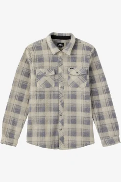 O’Neill Shirts & Flannels<GLACIER STANDARD FIT SUPERFLEECE OVERSHIRT