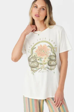 Women O’Neill Graphic Tees & Tanks<GROW LOVE TEE