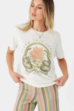 Women O’Neill Graphic Tees & Tanks<GROW LOVE TEE