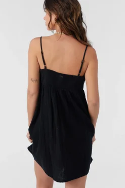 Women O’Neill Cover-Ups|Dresses<HADIA CRINKLE DOUBLE GAUZE MINI DRESS