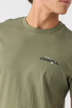 O’Neill Tees<HAWAII BADGE STANDARD FIT TEE