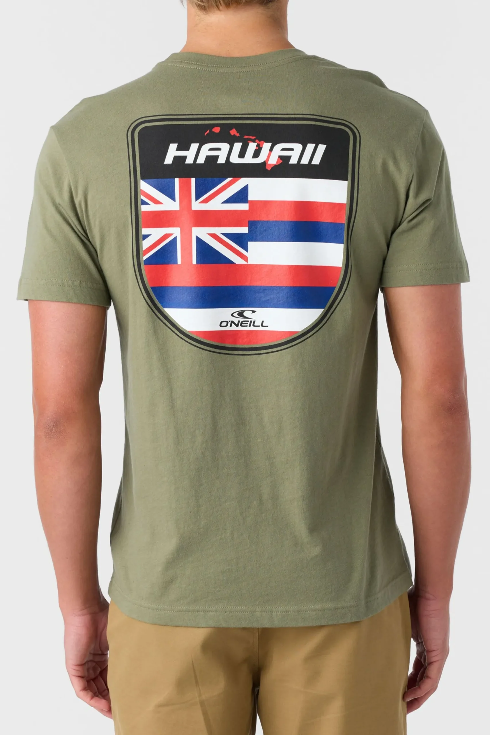 O’Neill Tees<HAWAII BADGE STANDARD FIT TEE