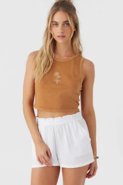 Women O’Neill Graphic Tees & Tanks<HEAD IN THE PALMS TEE