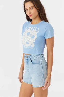 Women O’Neill Graphic Tees & Tanks<HERITAGE DAISY TEE