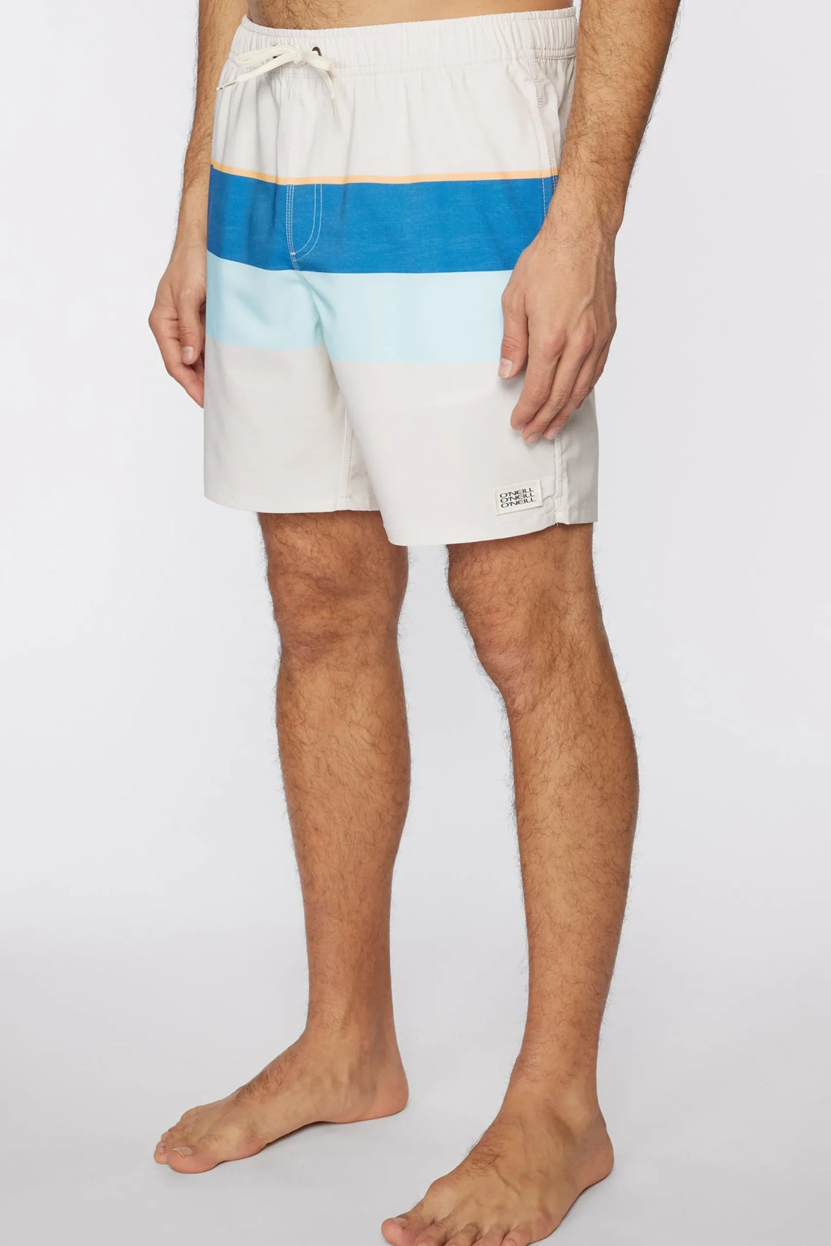 O’Neill Side Pockets<HERMOSA ELASTIC WAIST 17" SWIM TRUNKS