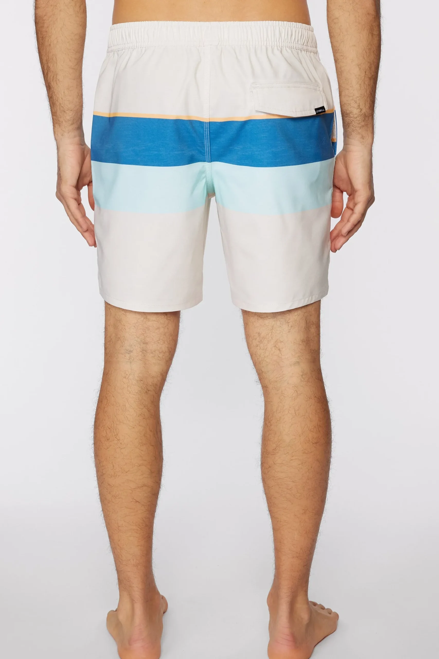 O’Neill Side Pockets<HERMOSA ELASTIC WAIST 17" SWIM TRUNKS