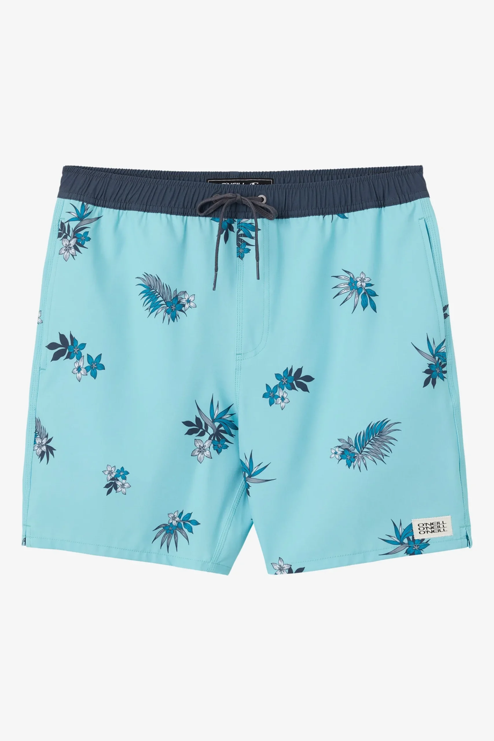 O’Neill Side Pockets|Swim Trunks<HERMOSA ELASTIC WAIST 17" SWIM TRUNKS