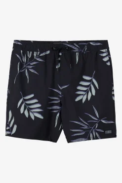 O’Neill Side Pockets|Swim Trunks<HERMOSA ELASTIC WAIST 17" SWIM TRUNKS